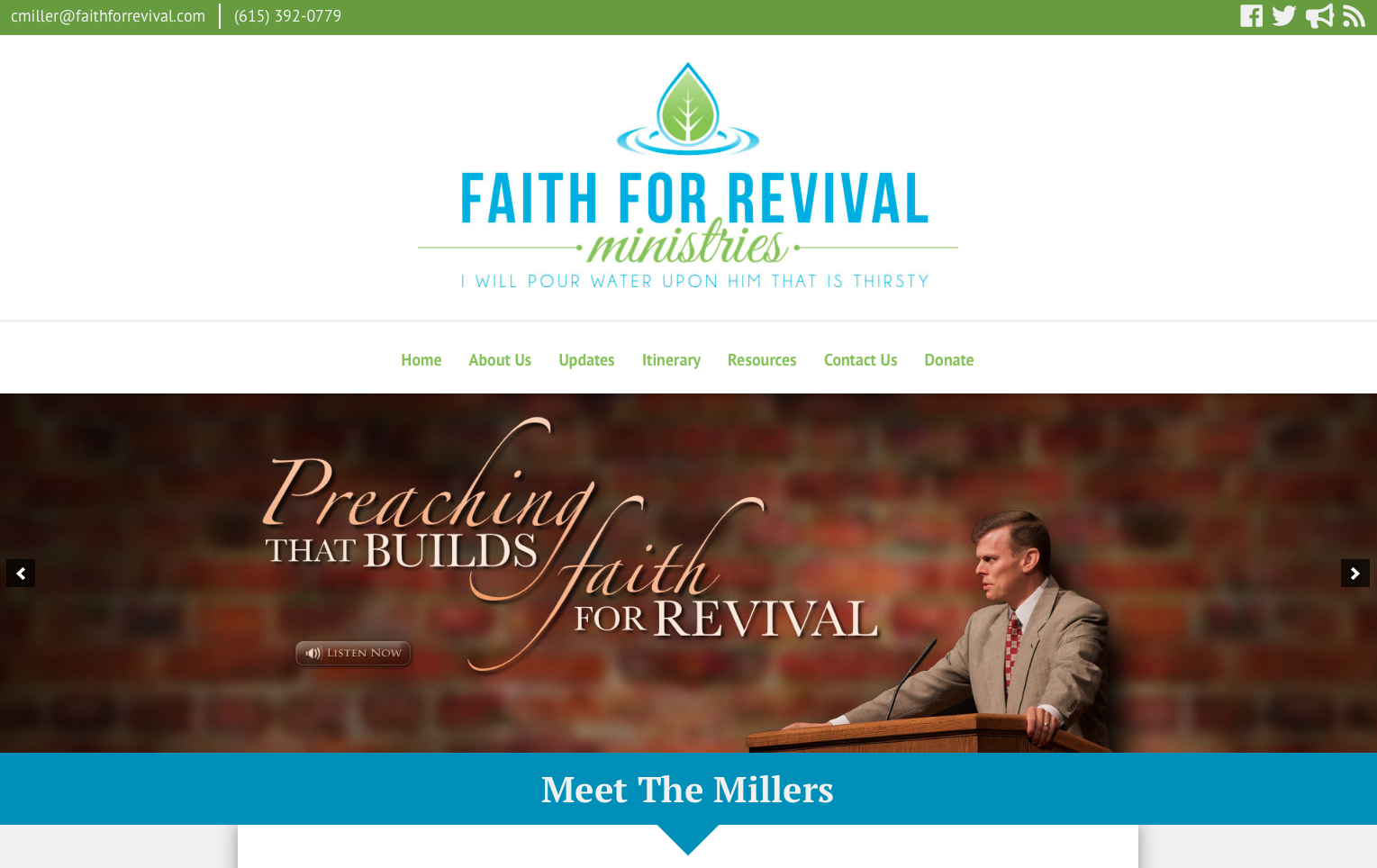 Faith For Revival Ministries